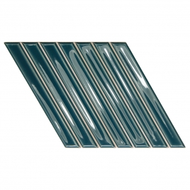 Spike Bars: Ein Pfauenblau 15x25,9 (Box 0,291 m²)