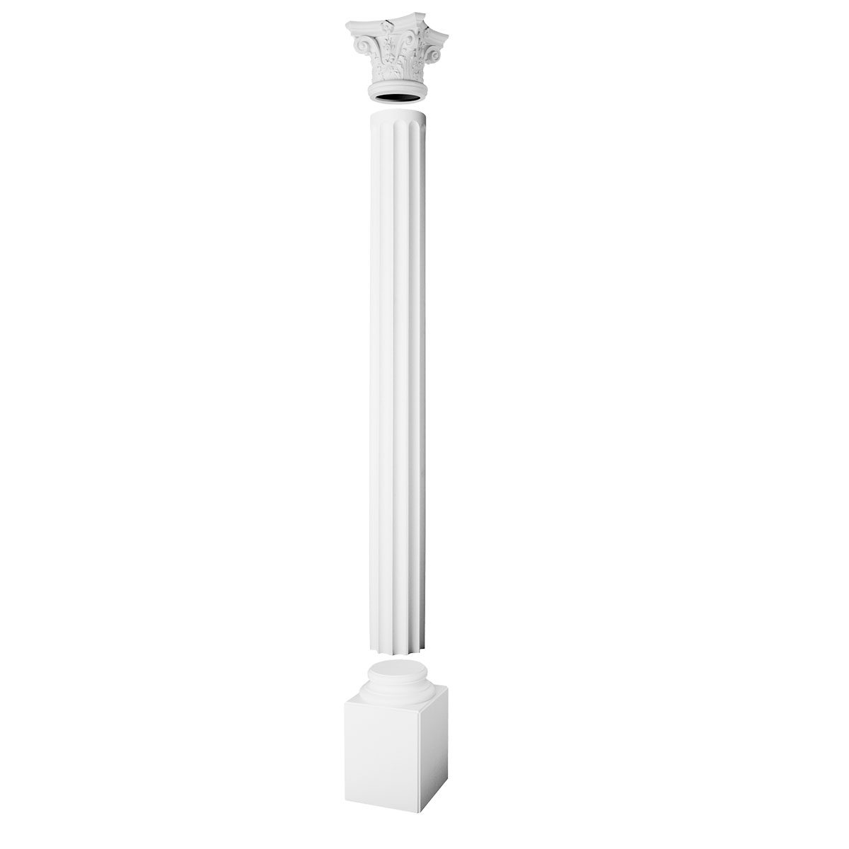 Capitel completo K1132 Orac 350x350x575  -2