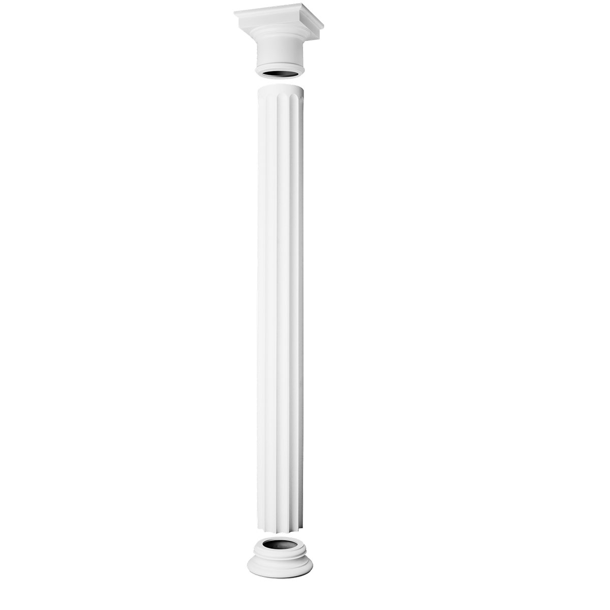 Capital plein K1152 320 x 320 x 125 (Prix unitaire) -2