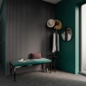 Interior con revestimiento Stripes Graphite Stone 7,5x30