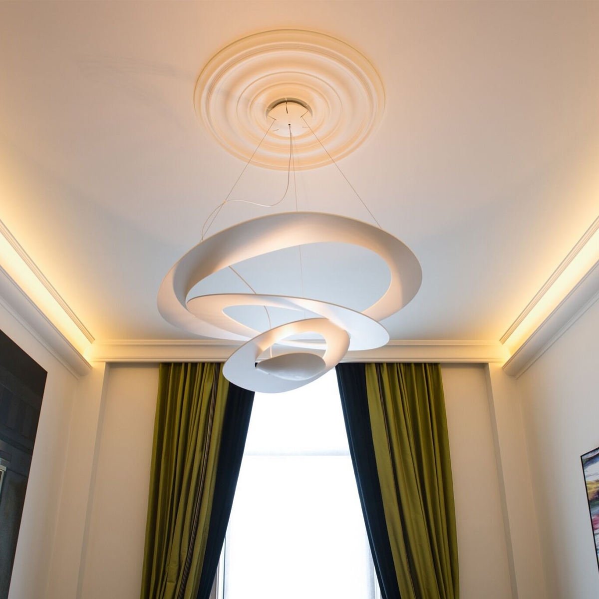 Rosette de teto grande R40