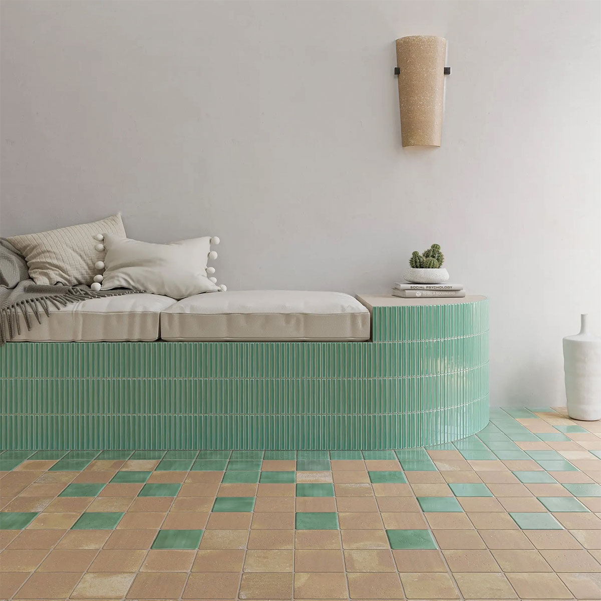 Interior con revestimiento Sweet Bars Turques 11,6x11,6