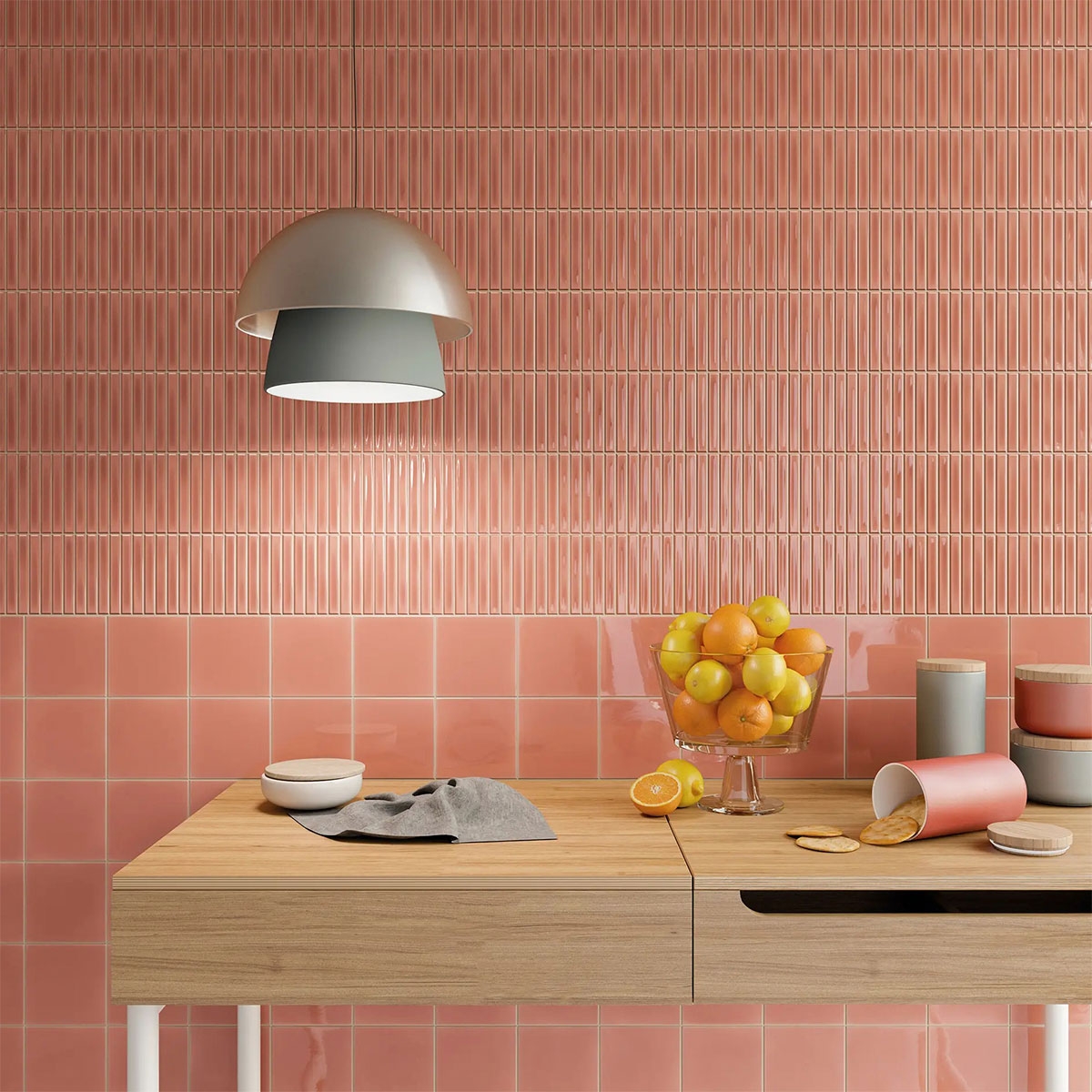 Intérieur avec revêtement Sweet Bars Coral 12,5x25