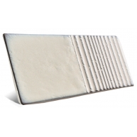 Biscuit Grooves White Nacarado 10x20 (Caja 0.88 m2)