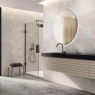 Bathroom with Nilo flooring 1846 Moon 98x98
