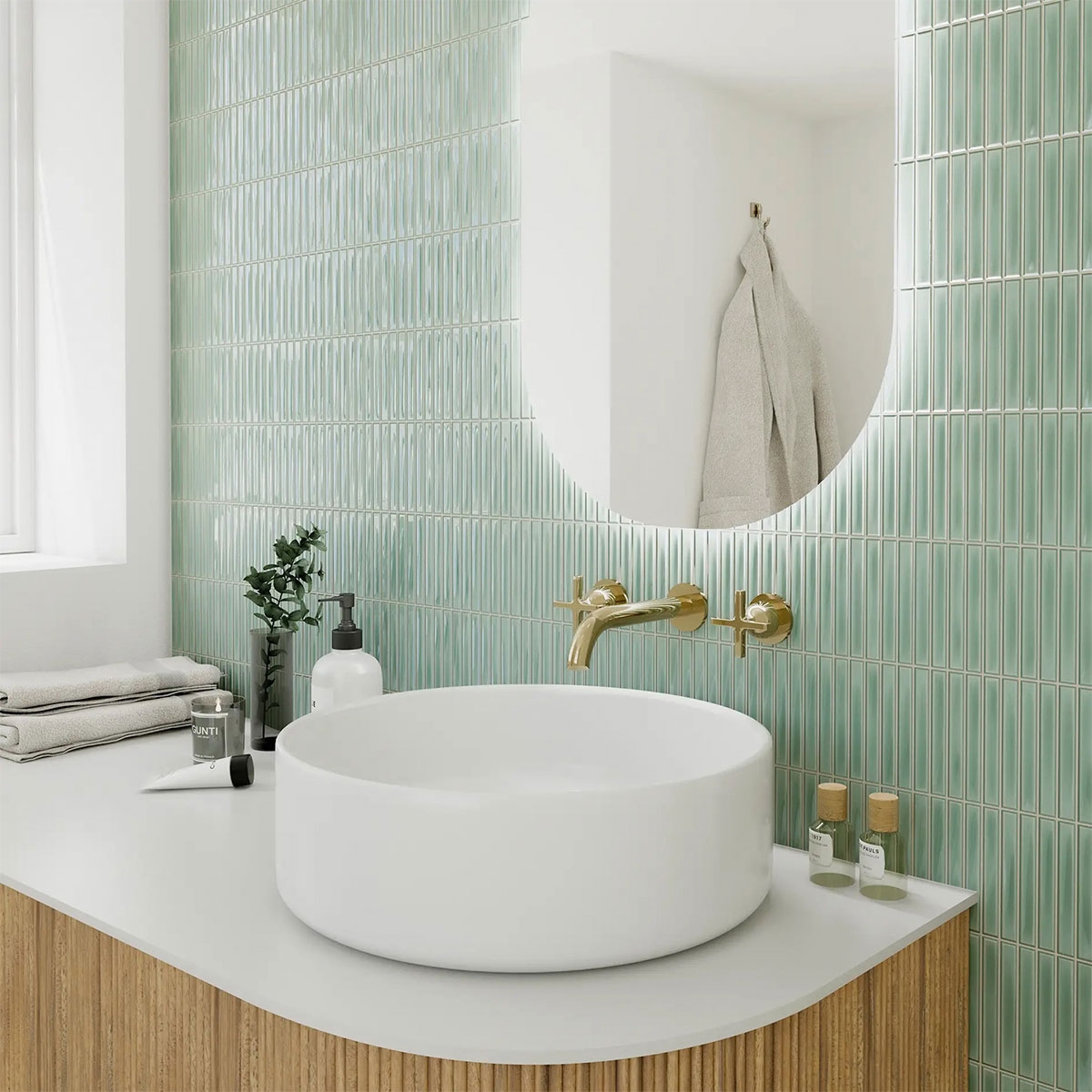 Interior con revestimiento Sweet Bars Fern 12,5x25