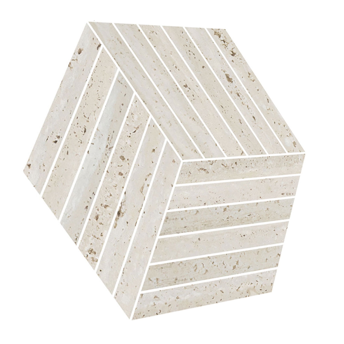 Cartago Oto Light Mosaic 25x29 (Caixa de 11 Unidades)