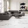 Sala con Pavimento Le Blanc 90x90