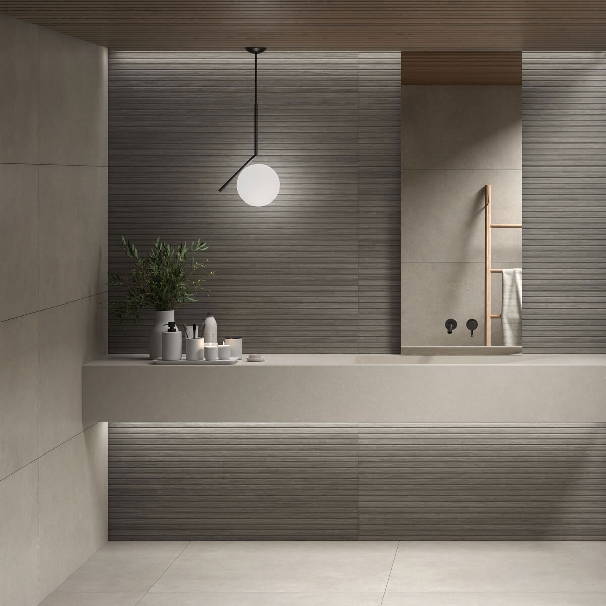 Osaka Grey Bathroom with Coating 60x120