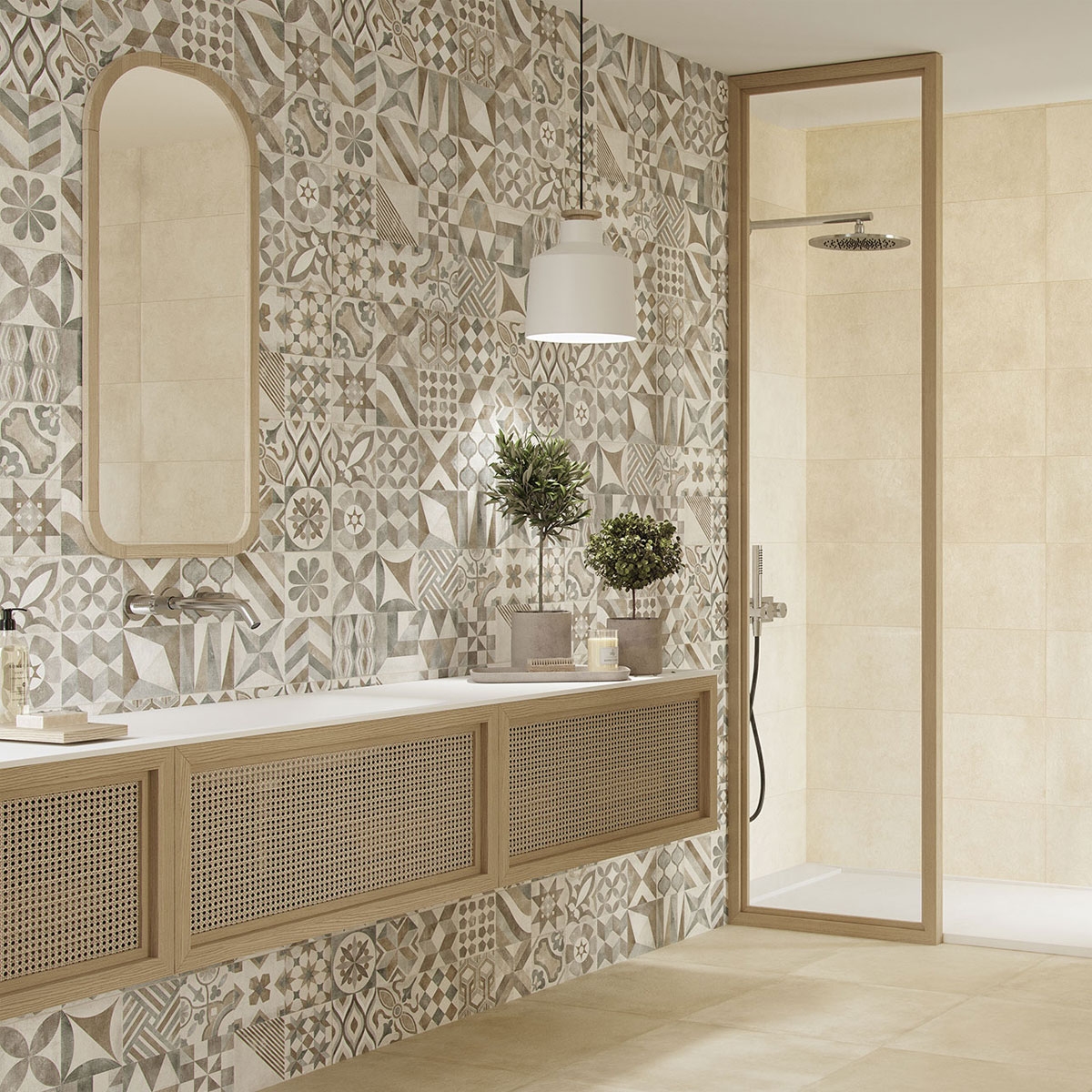 Q Dakota Hydra Sand Bathroom with Coating 31x98