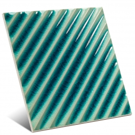 Enzo D'Autore Turchese Craq. 13x13 (Caja 0.45 m2)