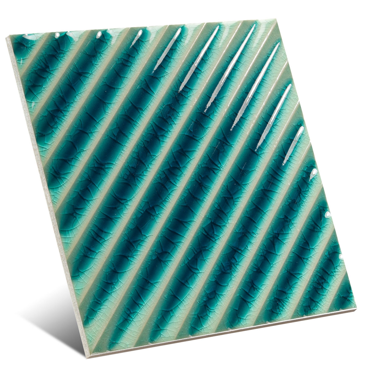Enzo D'Autore Turchese Craq. 13x13 (Caja 0.45 m2)