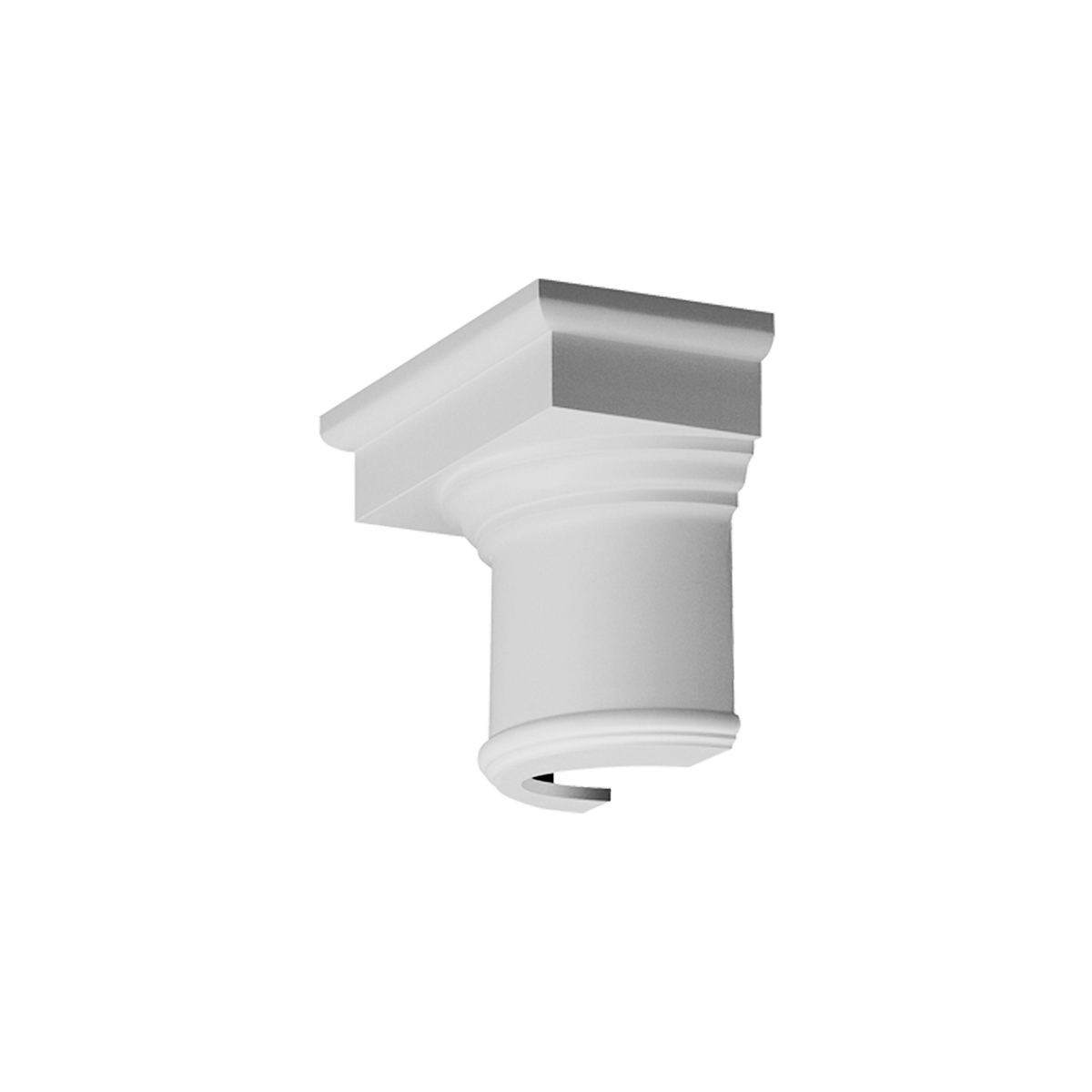 Half Capital K1111 Simple Doric Capital 300x365x183 (Unit Price)