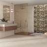 Bathroom with Q Terme Sand Coating 40x120