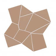 Trencadis Gaudi Mud 25,5x25,5 (Caja 0,746 m2)