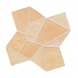 Trencadis Gaudi Sand Antideslizante 25,5x25,5 (Caja 0,746 m2)