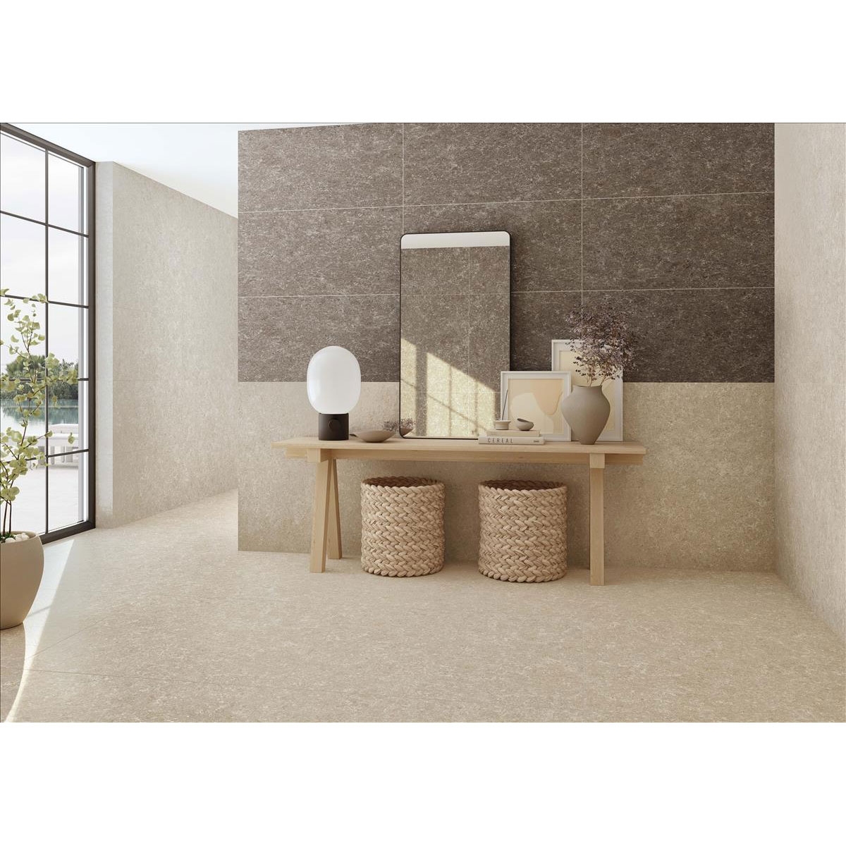 Intérieur avec revêtement Verity Natural 60x120