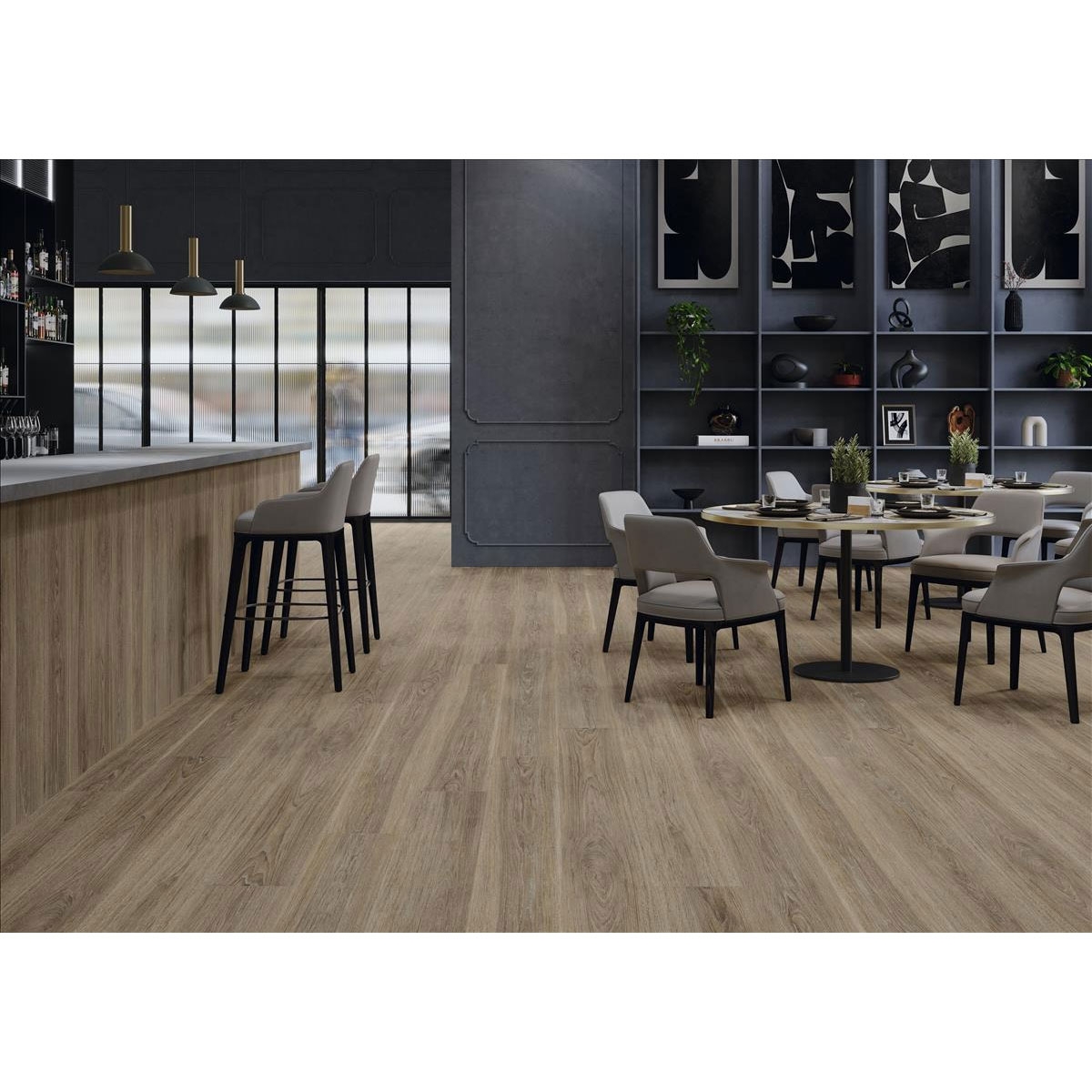 Intérieur avec Revêtement et Revêtement Kael Natural 23x120