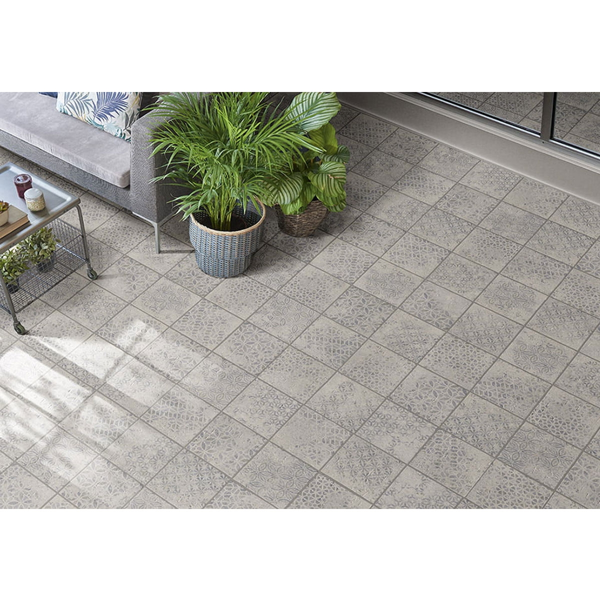 Interior with Decor Anima Ash Non-slip Pavement 22.5x22.5