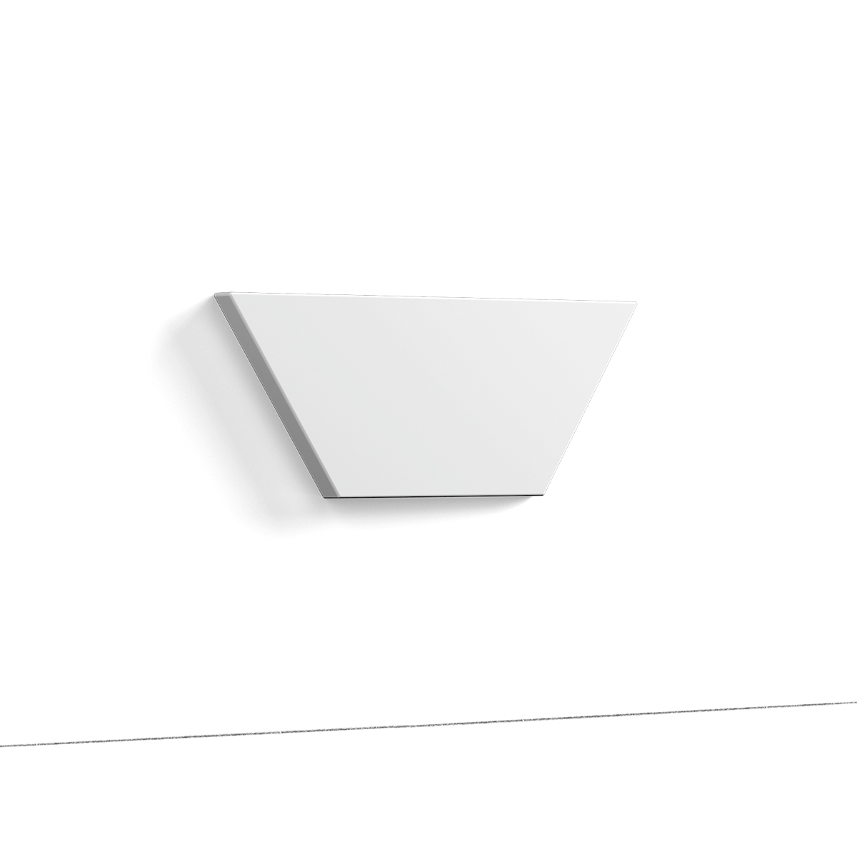 W101 TRAPEZIUM Panneau mural 345x150x29mm (Prix par pièce)