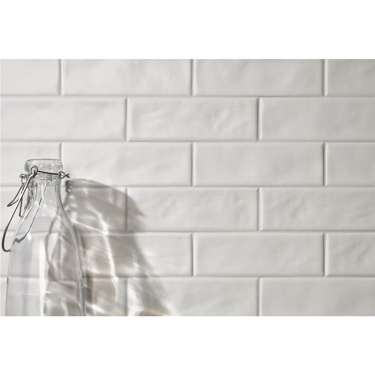 Interior com revestimento branco Liverpool 5x15