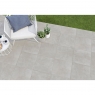 Exterior com Pavimento Antiderrapante Olimpo Grigio 45x45