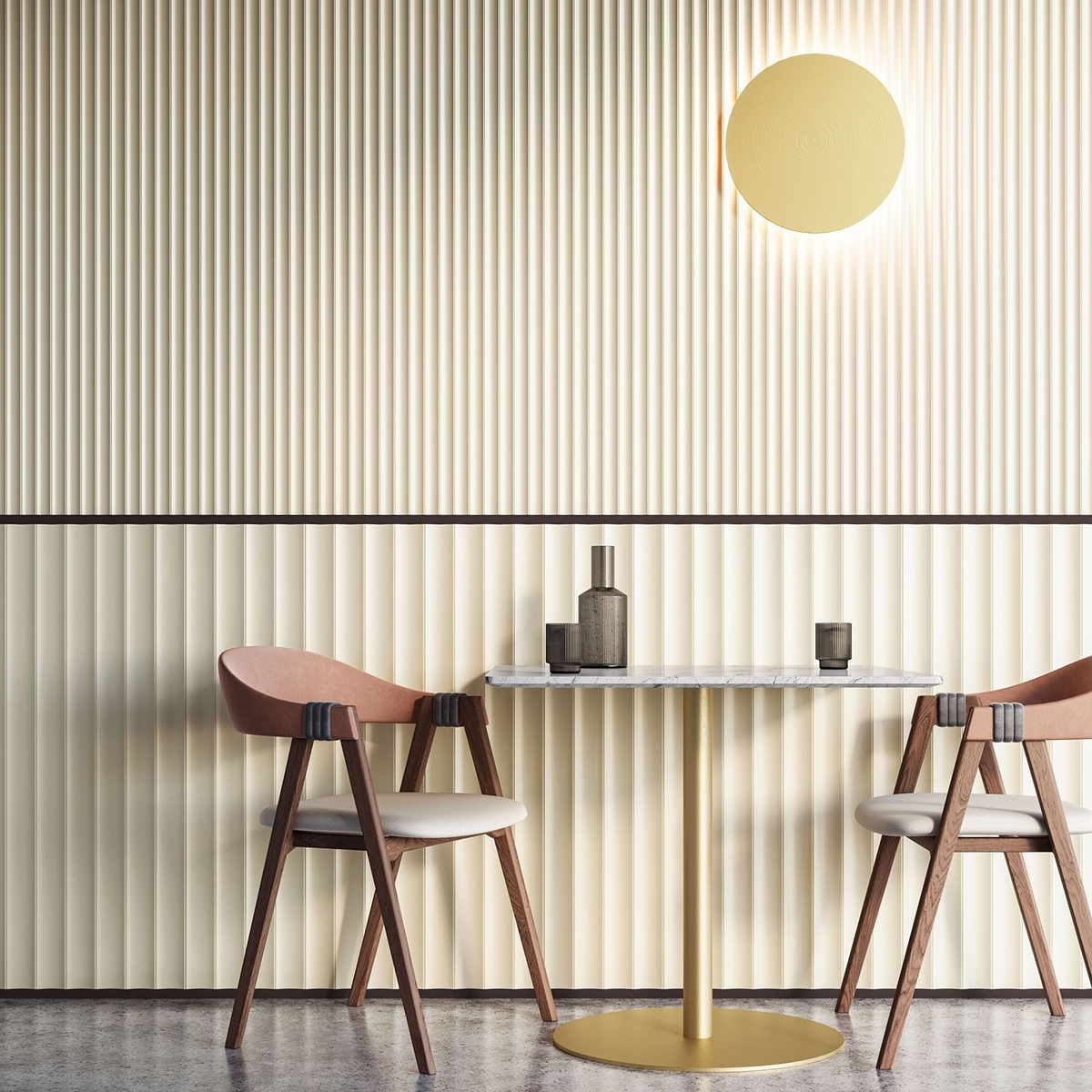 Interior with Wall Panel W109 VALLEY 250x2000x12mm