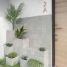 Exterior com revestimento Gea Grey 12x12 (Box 0.54m2)