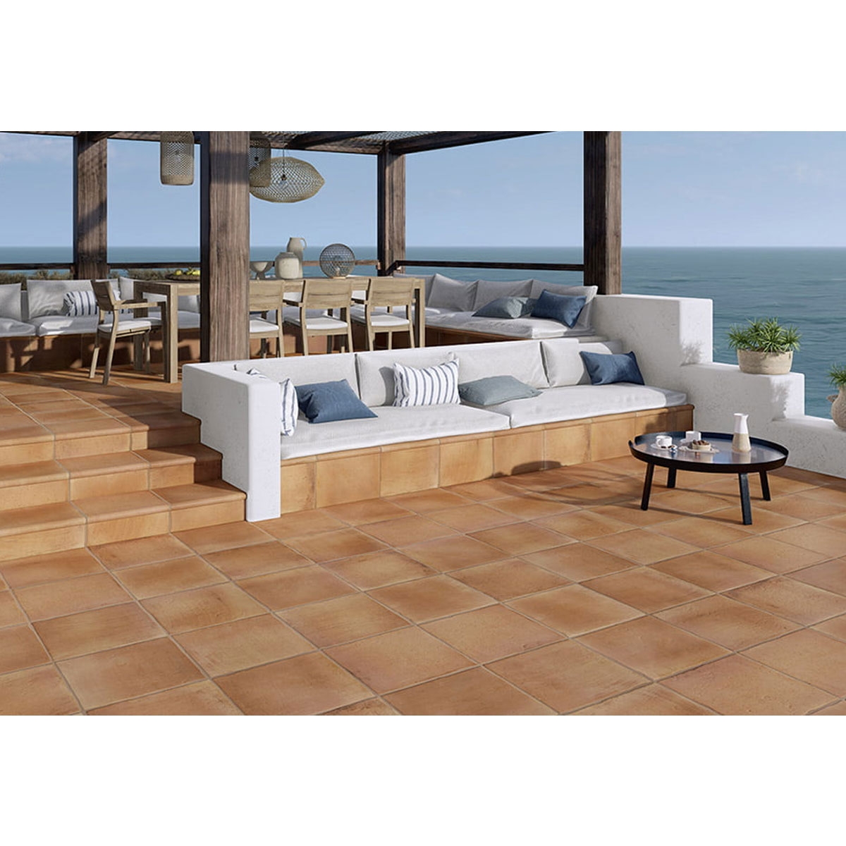 Exterior com Pavimento Antiderrapante 45x45