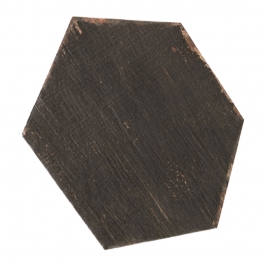 Retro Negre Hex Antidérapant 36x41.5 (Boîte 1 m2)