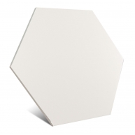 Floor Tiles Hexa Ice White Matt 20x23 (Box 0.35m2)