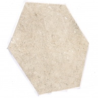 Bruc Pierres Beige Antidérapantes 45x52 (Boîte 0.87m2)