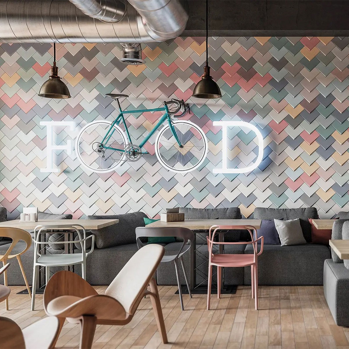 Boho Elle Mix 20x20 mate