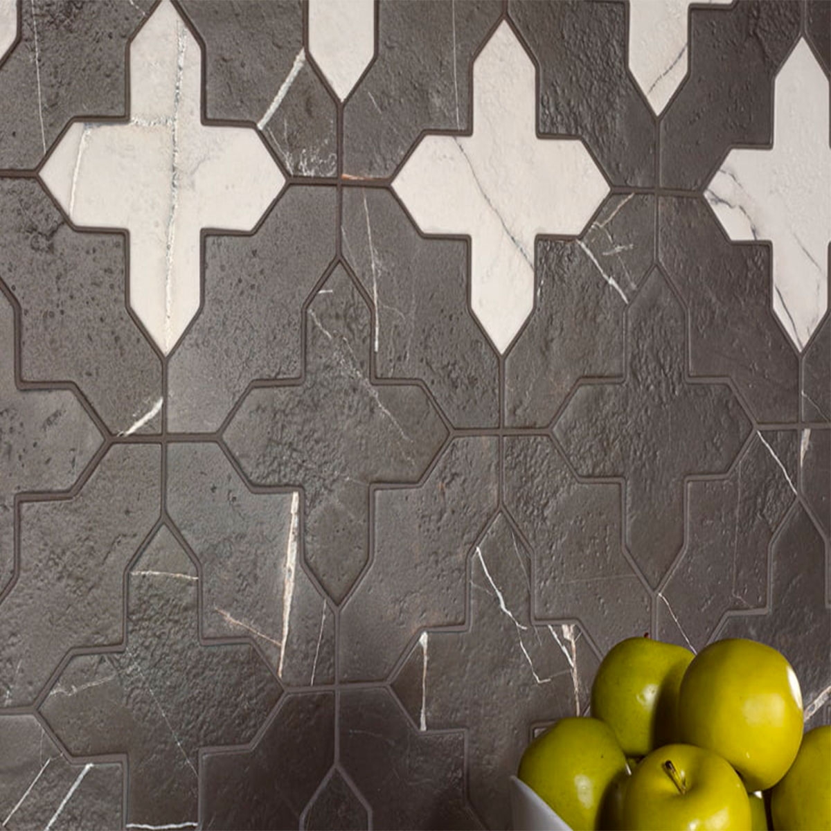 Terminou com Istanbul Cross Night Matte 15.5x15.5 (Box 0.59 m2)