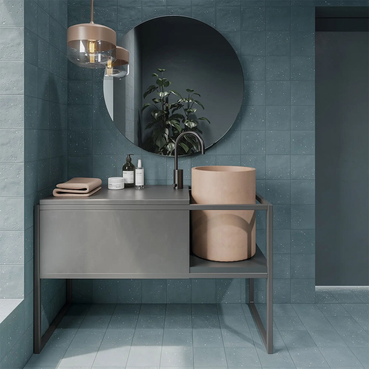 Intérieur avec revêtement Pebbles Ocean 15x15