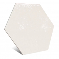 Zellige Hexa Branco 10.8x12.4 (Caixa 0.38m2)