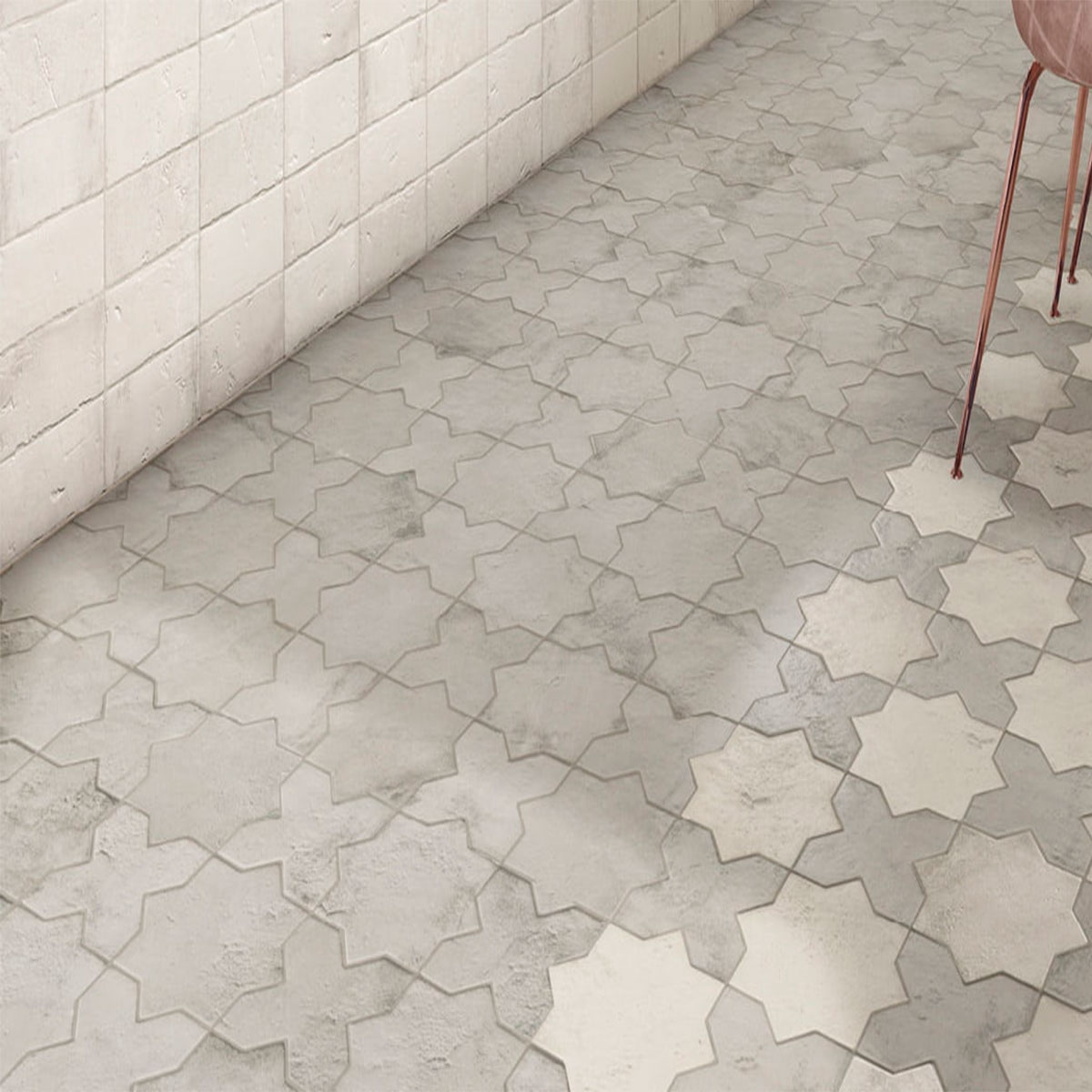 Ambiente com Malta Cross Dove Mate 15.5x15.5 (Box 0.59 m2)