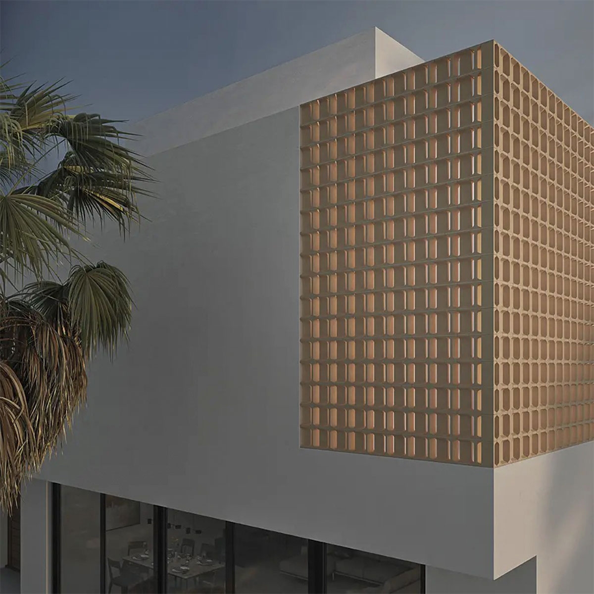 Exterior com Estrutura de Areia UPN 6x20x10