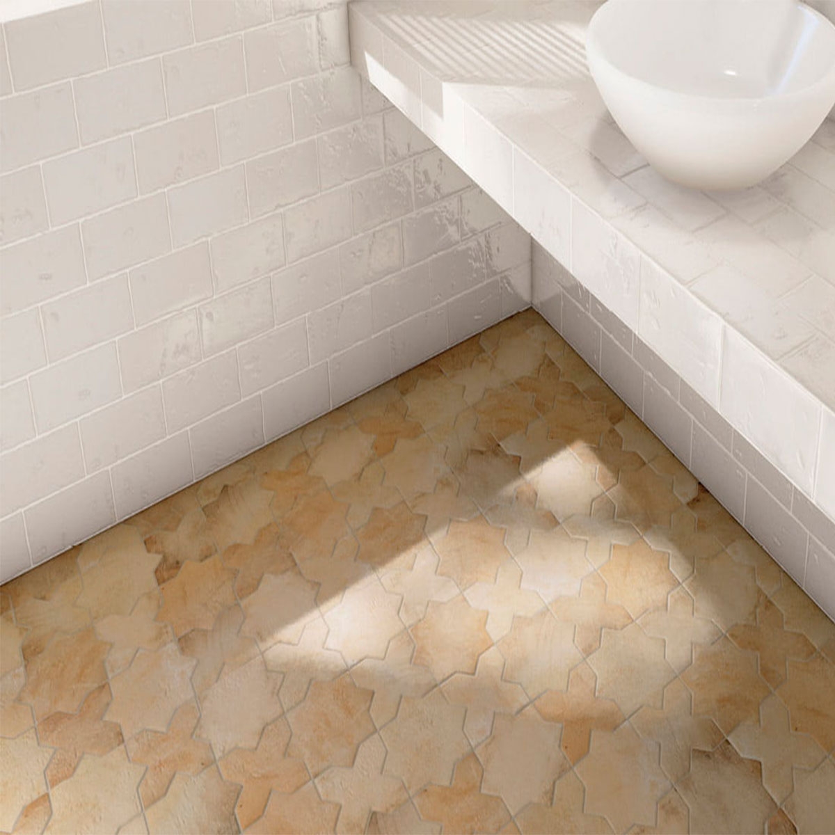 Chambre avec Malte Star Cotto Mate 15.5x15.5 (Boîte 0.39 m2)