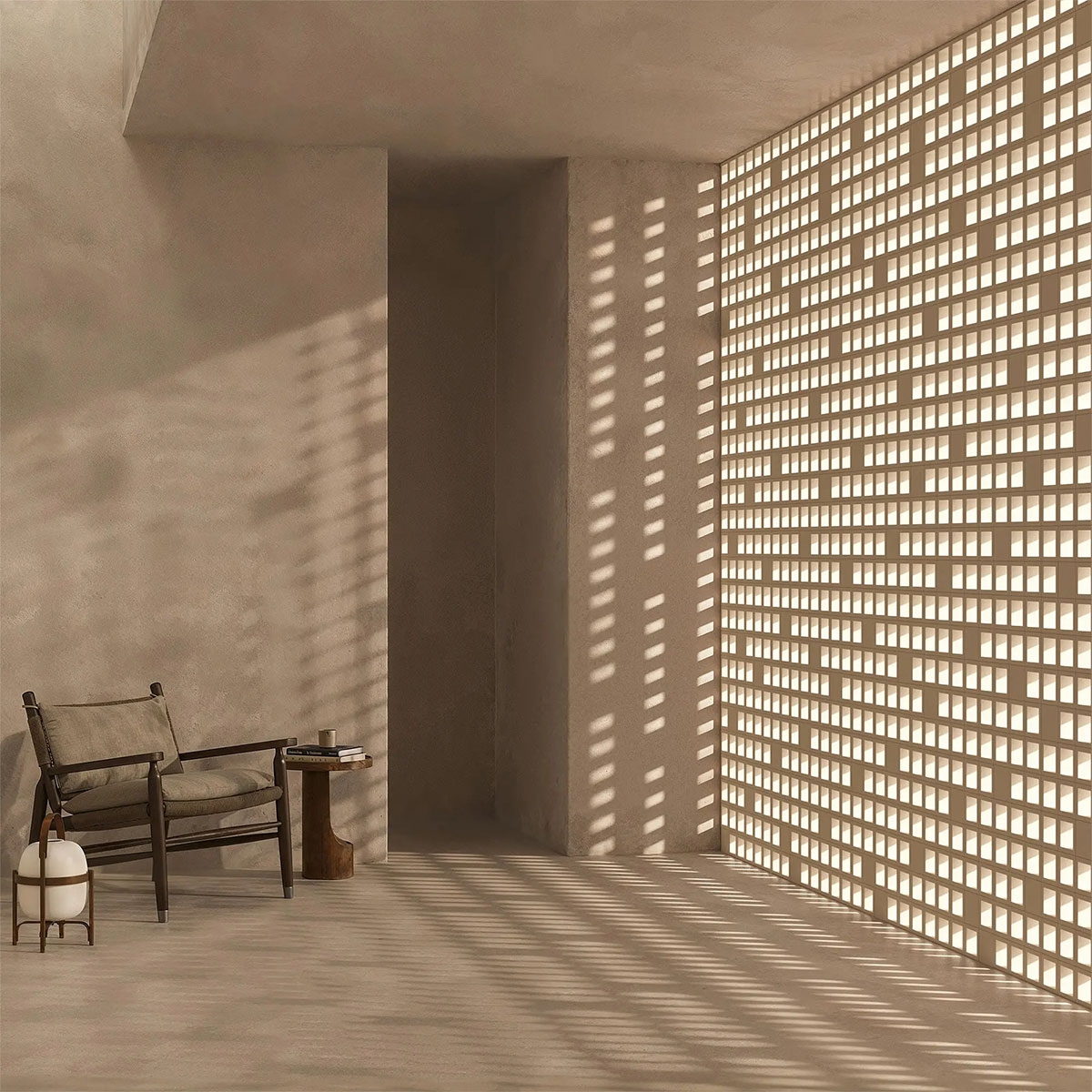 Interior with Reef Sand 11.2x11.2x11.2 (Box 12 pieces)