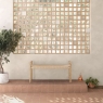 Innenraum mit Riff-schmalem Sandgitter 11,2x11,2x4,5