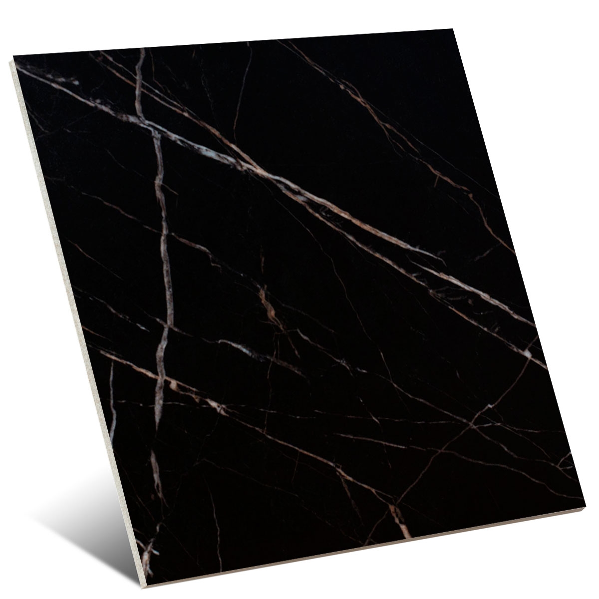 Spc Revêtement de sol Calacatta Noir 60x60 (Boîte 1.44m2)