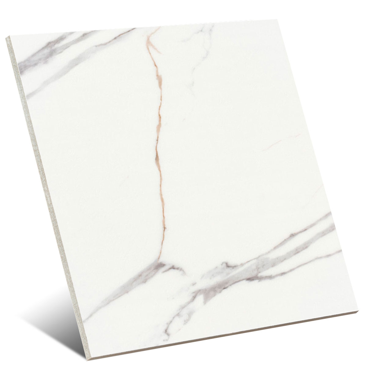 Spc Revêtement de sol Calacatta Blanc 60x60 (Boîte 1.44m2)