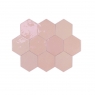 Variações de Zellige Hexa Pink 10.8x12.4 (Box 0.38m2)