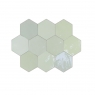 Variations de Zellige Hexa Mint 10.8x12.4 (Boîte 0.38m2)