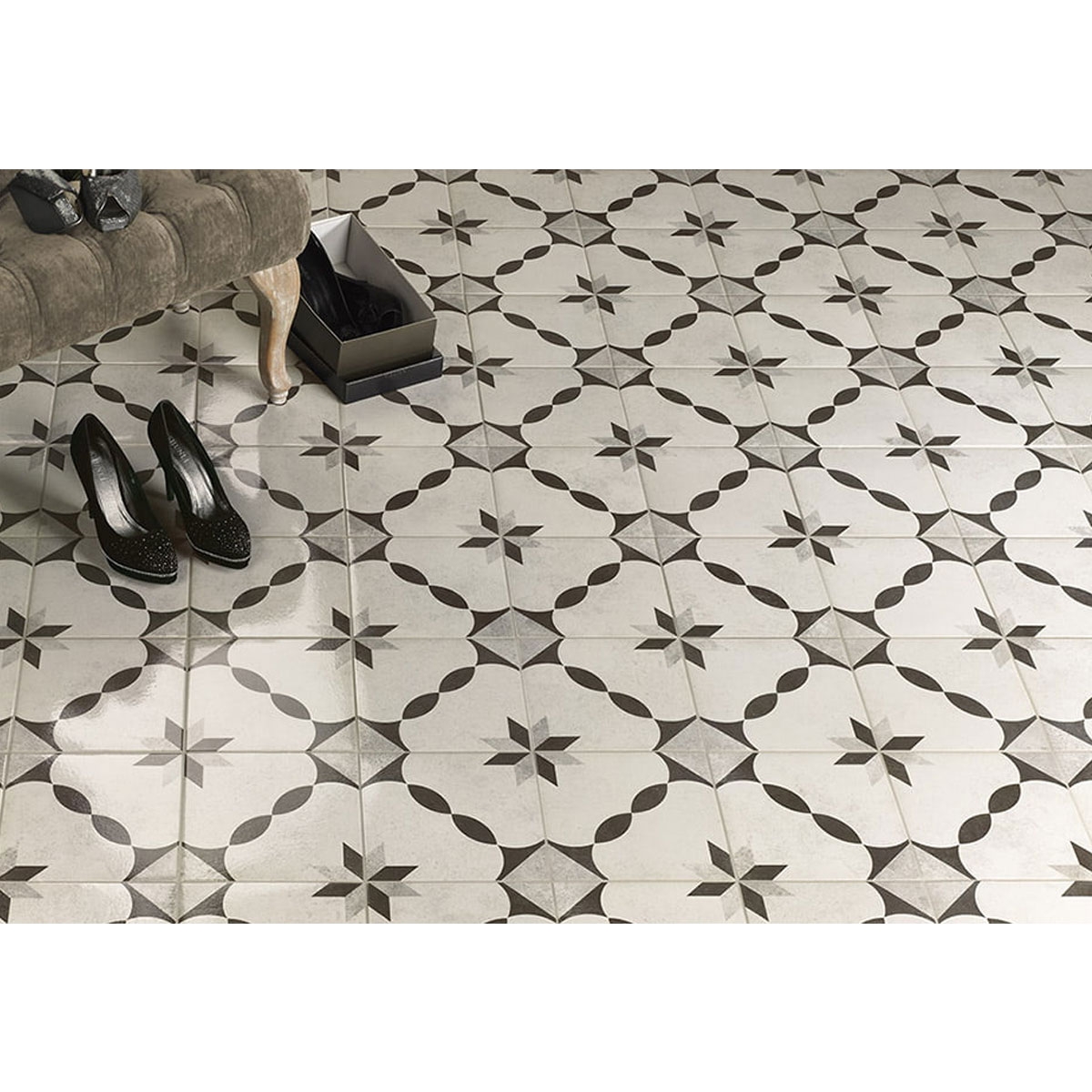 Intérieur avec revêtement Tabarca Mistral 22,5x22,5