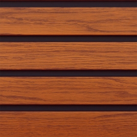 Fronto Golden Oak V-Schwarz gestreiftes Außenpaneel 295x25 (Box 7,38m²)