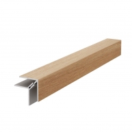 Outer Corner 2 Parts Natural Oak 600x5 (Preço por Caixa)