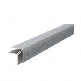 Outer Corner 2 Parts Grey Oak 600x5 (Price per Box)