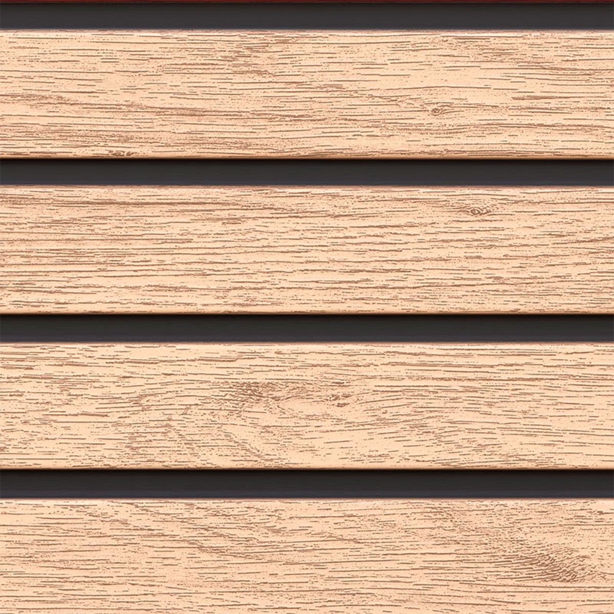 Fronto Light Oak V-Schwarz 2,95 mx 25 cm (Box 7.375 m²)